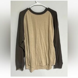 Red Head Mens LONG SLEEVE Thermal PULLOVER Shirt X-Large.